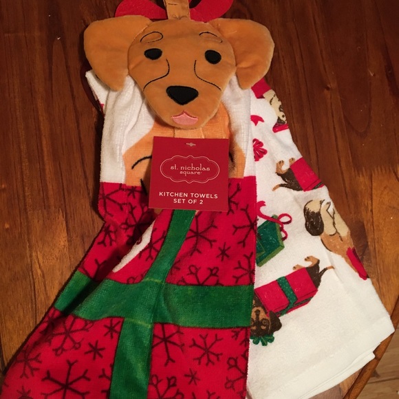 St. Nicholas Square Kitchen Towel Gift Set -NWT - Picture 3 of 5